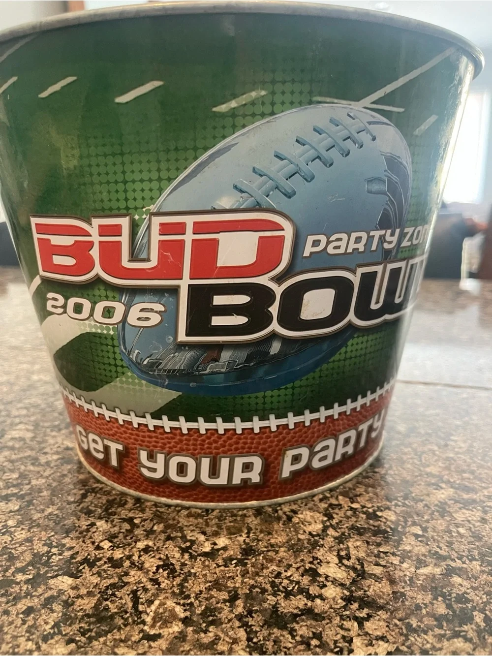 Vintage metal beer buckets
